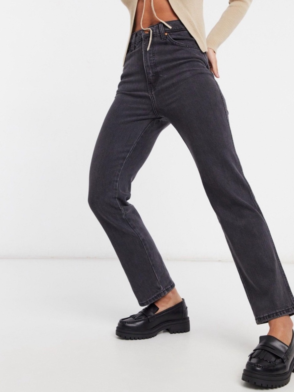 Wrangler Wild West High Rise Straight Jeans